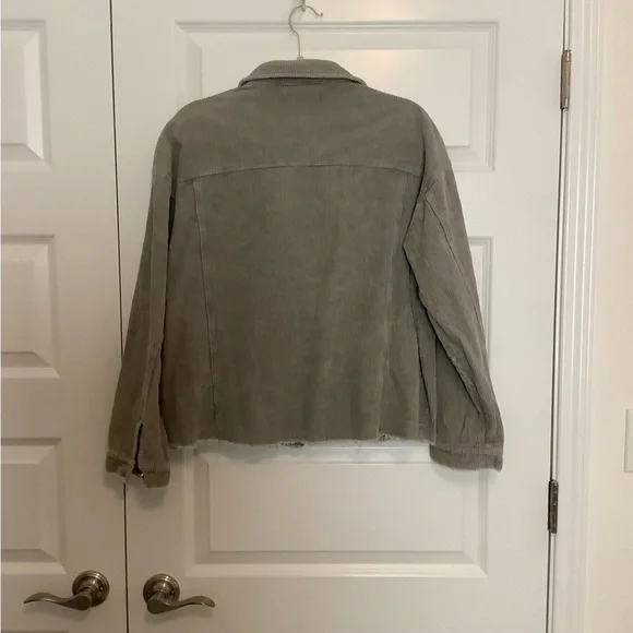 CARLY JEAN LOS ANGELES Corduroy Jacket - Picture 5 of 6